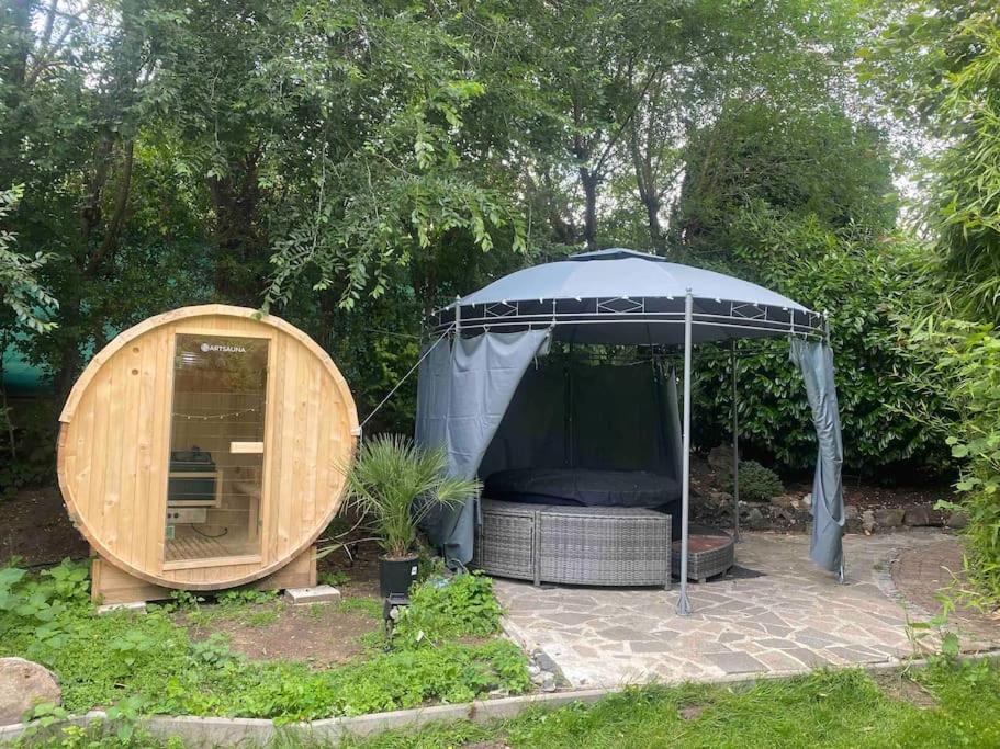 Ferien-Villa Direkt Am Rhein Sauna/Whirlpool Gotterswickerhamm 외부 사진